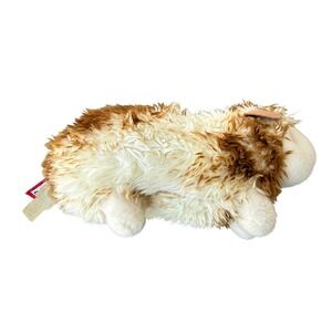 Douglas Cuddle Toys Guinea Pig Plush Tan White Stuffed Animal 2015 6 in